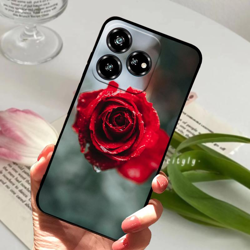 Für ZTE Nubia V60 Hülle Mode Weiches Silikon TPU Handy Schutzhülle Für ZTE Axon 60 Fundas Blade V60 Stoßfeste Bumper Hüllen