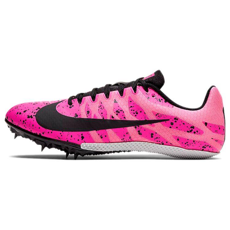 

Кроссовки унисекс Nike Zoom Rival S 9 Paint Splatter — Pink Blast Pure-Platinum Black 907564-603