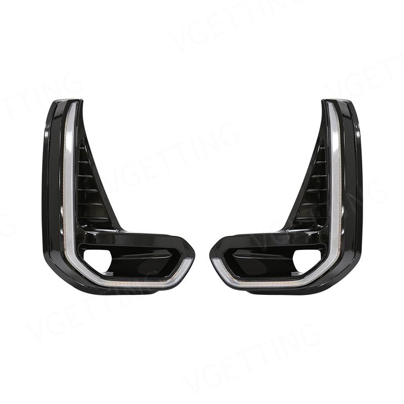 

Для Toyota Hilux Revo 2020 2025 светодиодные противотуманные фары DRL дневного света дневной бампер для вождения водонепроницаемые провода указателя поворота переключатель