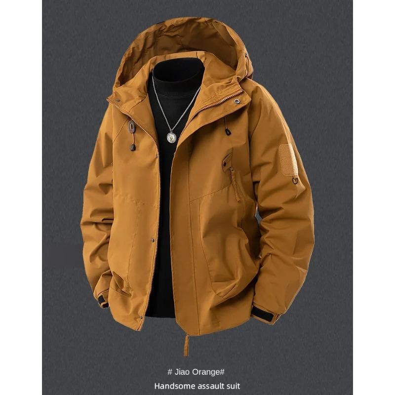 2025 Autumn New Stormtrooper Windproof Waterproof Jacket Man Spring Outdoor Hiking Jackets Men's Women's Cargo Jacket Work Coat