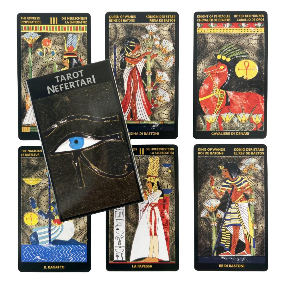 Egyptian Tarot Cards Game For Beginners Fate Visions Divination Centennial Edition Oracke Playing Board Deck