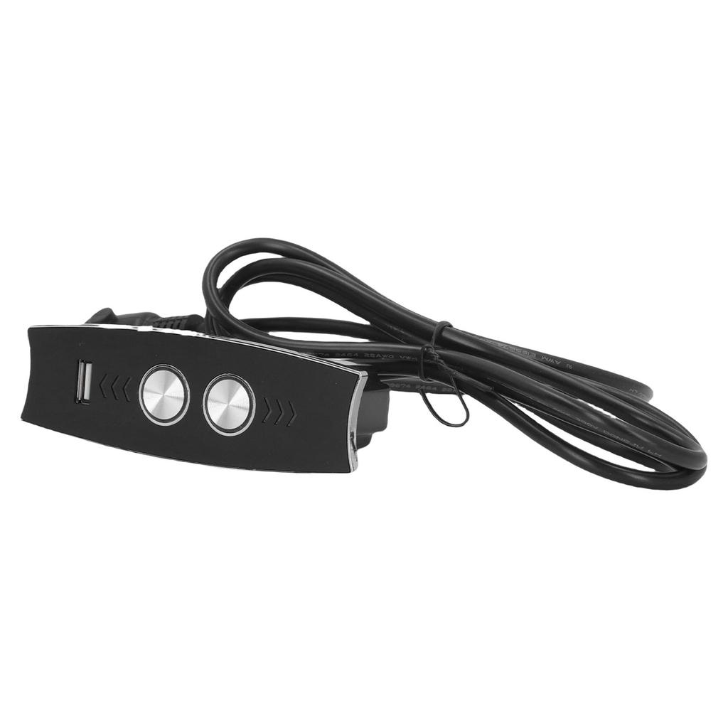 Contrôleur de Fauteuil Inclinable Électrique Chargement USB Rétroéclairage LED 5 Broches Commande Manuelle pour Canapé Électrique pour Fauteuil Électrique à Relève-Personne
