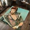 David Bowie Teppich Büro Dekorativer Teppich Für Wohnzimmer Schlafzimmer Fußmatte Bodenläufer Computerstuhl Bereichsteppich perfektes Weihnachtsgeschenk