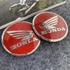 AAAHV1 Honda 2pcs 3D Motorcycle Modified Sticker Round Decal Motorcycle Stickers for CRF CB CR XR CRM CBR 125R Pcx125 Cb650r