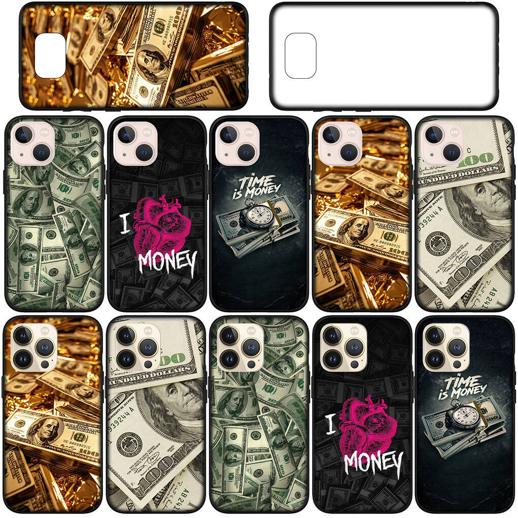 for Samsung Galaxy S25 S24 S23 S22 Ultra FE Plus A17 A37 A57 A56 A55 A06 A16 A15 A36 A26 A35 A05 A25 A54 A34 Phone Case Money 100 Dollars Cool Cover