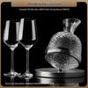 Ensemble carafe à vin rouge Qianxing Glass