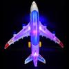 Ramidos Children Airplane Toy Electric Plane Model With Flashing Light Sound Assembly Plane Toy For Kids Boys Children Birthday Gift
