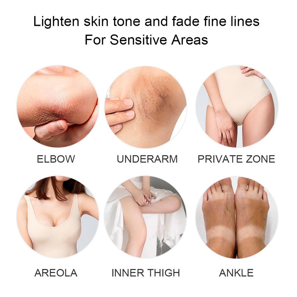 PRIVATE PARTS BRIGHTENING CREAM MELANIN REMOVAL BODY LOTION HYDRATING AND MOISTURIZING TO REMOVE DULLNESS, 150g