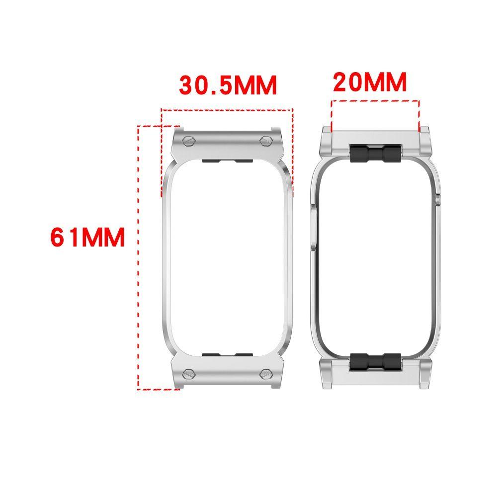 Zinc Alloy Protective Case Frame Watchband Connector for Garmin CIRQA Smart Band Accessories