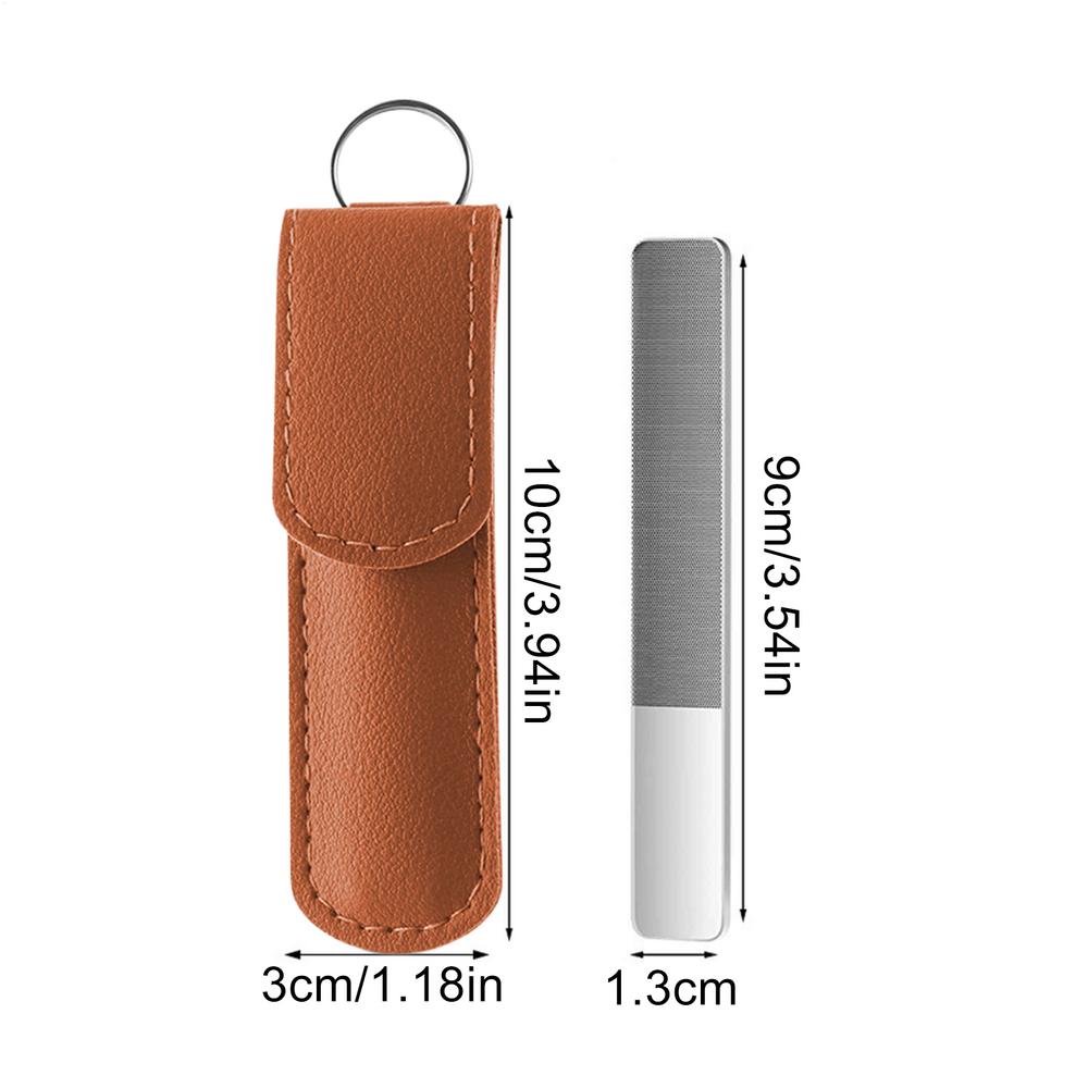 

Стеклянная пилка для ногтей Полировочная пилка для ногтей Полировочная полоска Полировка и придание блеска Инструмент для наращивания ногтей Двусторонняя пилка для ногтей Баф для ногтей коричневый