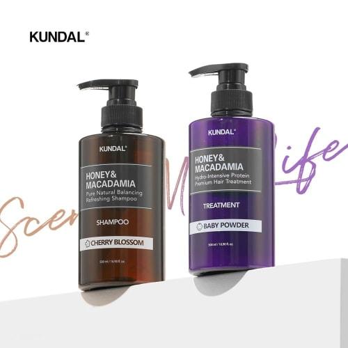 [KUNDAL]Premium Hair Care Special SET #White Musk 500ml