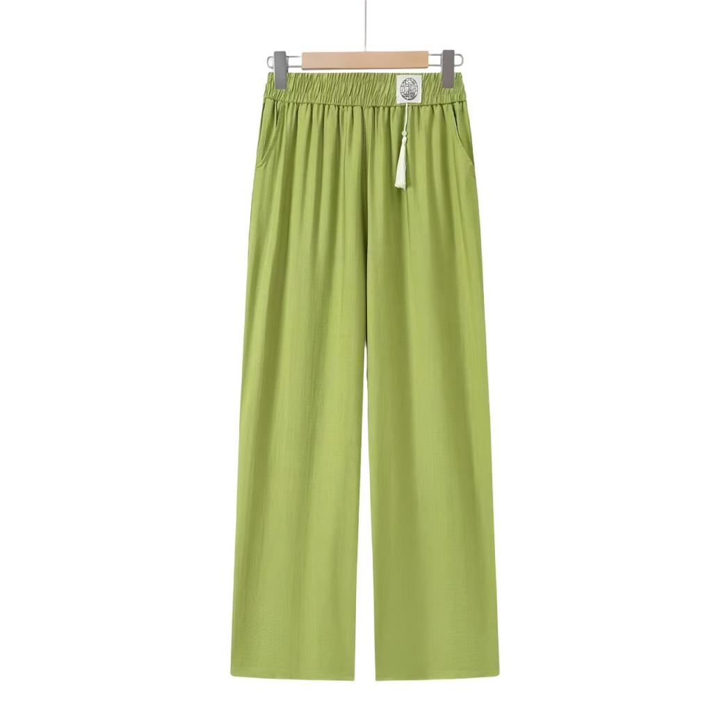 Stretchy Waist Plus Size Casual Pants for Older Women - Multiple Colors