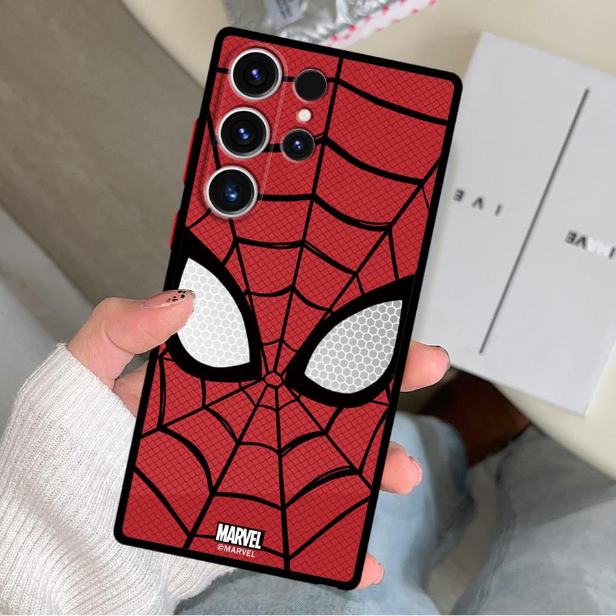 Marvel Spider Man Custodia Cover per Telefono per Samsung Galaxy S26 S23 FE S22 S25 Ultra S24 Plus S20 Note 20 10+ S21