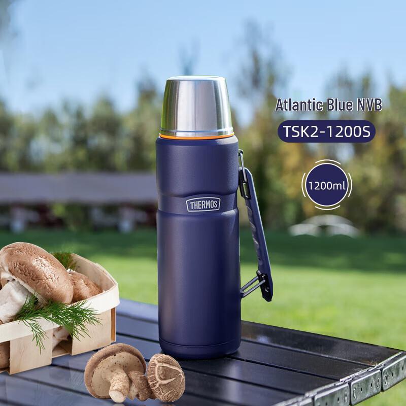 

Thermos Large Capacity Stainless Steel Insulated Sports Water Bottle