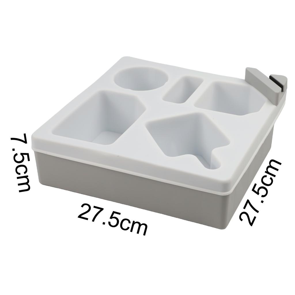 Bed Caddy Couch Cup Holder Movie Nights Easy To Clean Material Multi-functional Organizer Snacks And Drinks Holder