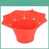 Oven Microwave Popcorn Folding Bowl Diy Silicone Popcorn Maker Machine Home Kitchen Tool Red