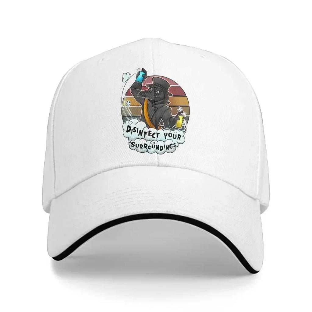 Plague Doctor Multicolor Hat Peaked Women's Cap Disinfect Your Surroundings Personalized Visor Protection Hats