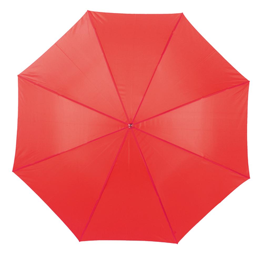 L-Merch Wooden Handle Automatic Stick Umbrella