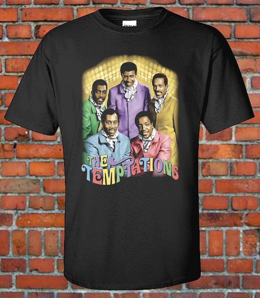 Retro Motown Soul Legend Graphic Tee Vintage 60s Style Music TShirt Temps M