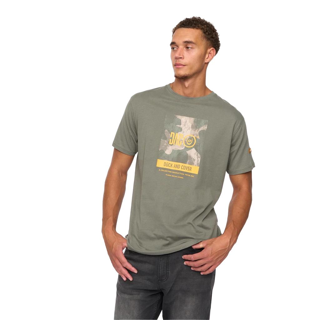 Duck and Cover Mens Camostack T-Shirt