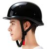Vintage Motorcycle Cruiser Helmet German Style Half Helmet Safety Helmet for Men Women