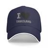 I Love Thailand Baseball Caps Snapback Baseball Hats Breathable Casual Casquette Outdoor Unisex