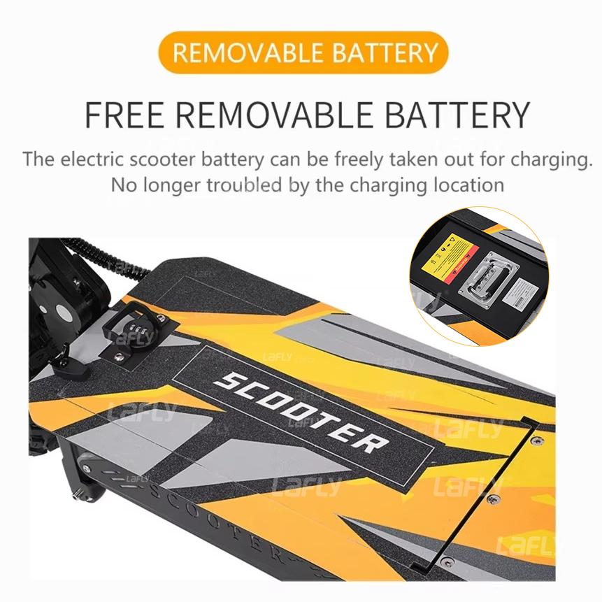 EU Stock 2025New AB2 Electric Scooter 6000w Motor 60v 40AH Removable Battery Fast 85-90km/h 11inch Adult Electric Scooter