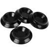 4 Pcs Piano Non-Slip & Anti-Noise Foot Pad Plastic Pianos Caster Cups Floor Protector for Vertical Upright Piano