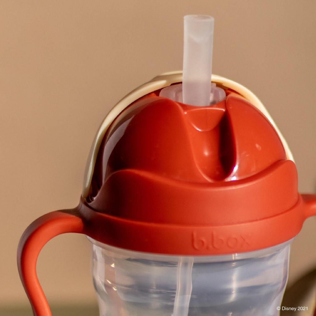 Straw Drink from Any Baby Gift Sippy 1 B.box Leak-Proof Mug, Angle, [Authentic B.box Product] [Disney Cup] (Lion King, Cup)