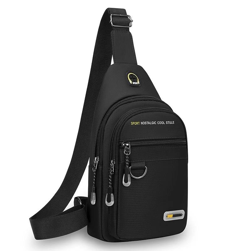 Casual Men's Shoulder Bag,made of Durable Oxford Fabric,suitable for Outdoor Sports Chest Bags,commuting To Work,daily Outings