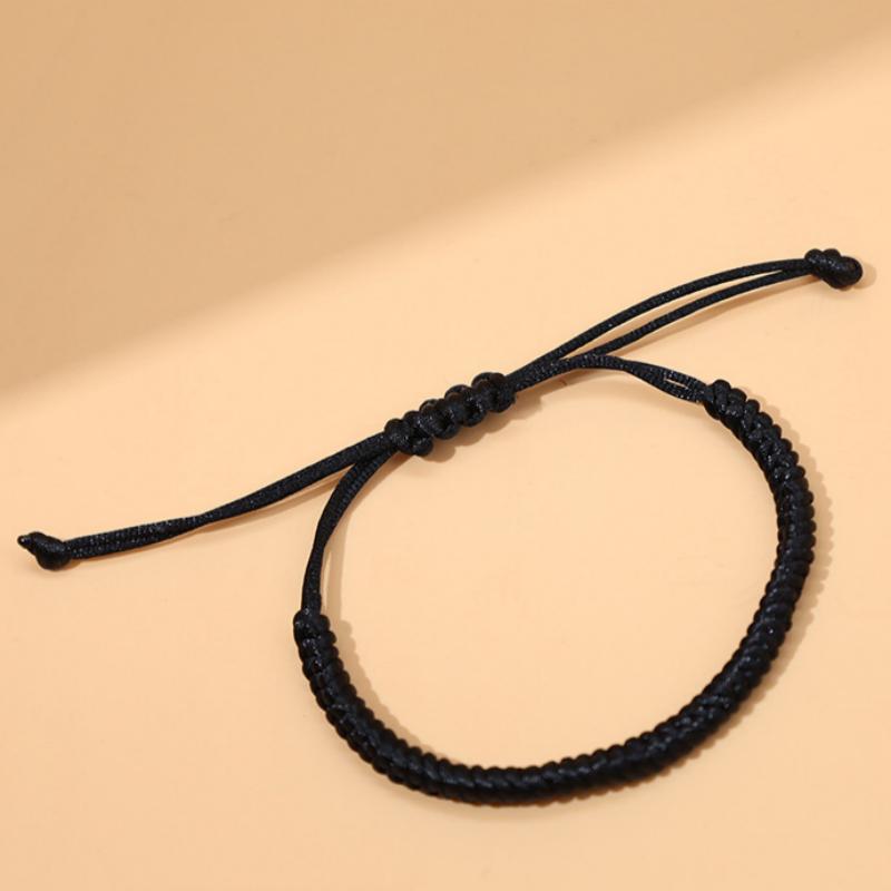 1PC Tibetan Buddhism Lucky Bracelet Unisex Braided Adjustable King Kong Knot Red String Bracelets For Men Women Couple Pulsera
