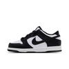 Nike Dunk Low PreSchool 'Black White' (Unisex) White / Black / White Kids' Skateboarding Shoes CW1588 100
