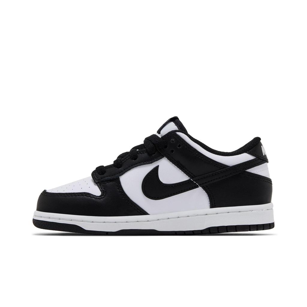 Nike Dunk Low PreSchool 'Black White' (Unisex) White / Black / White Kids' Skateboarding Shoes CW1588 100