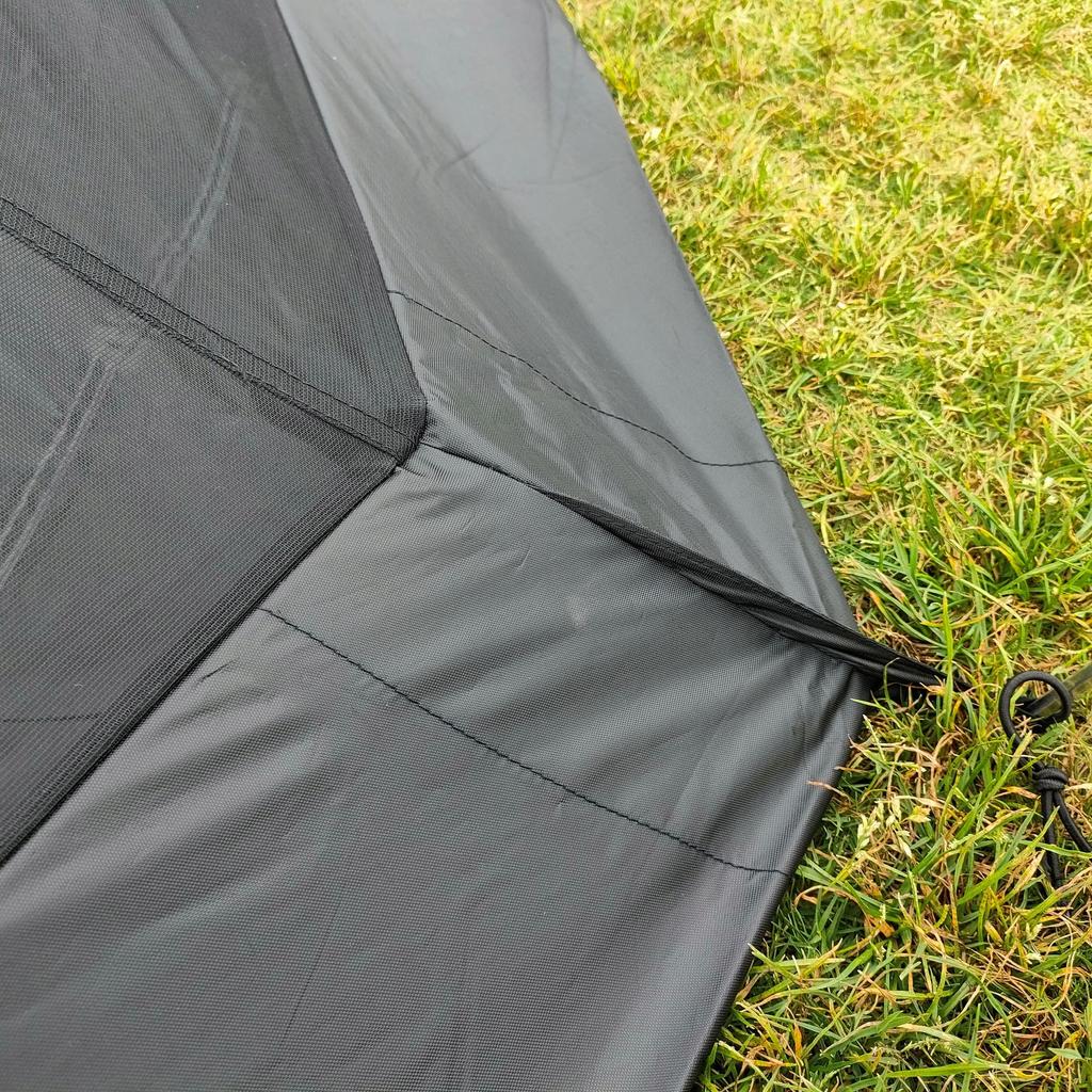 Longeek Półmoskitiera do namiotów z pojedynczym stelażem (z wodoodpornym dywanem) Namiot turystyczny backpackingowy na 4 pory roku