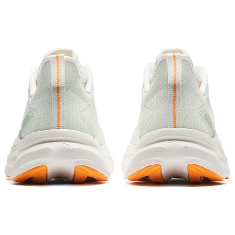 Anta Cushioning, Breathable, Lightweight Low Top Running Shoes Women's White Green Sneakers 922425506-2