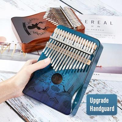 Kalimba 17 Key Mahogany Thumb Piano Mbira Musical Instrument Africa Finger Piano Teclado Instrumento