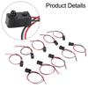 5Pcs Plastic Sensor Kits For IR Break Beam Sensor LEDs Counting Module Split Distance Sensor  Power Tools