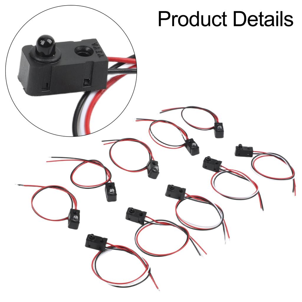 5Pcs Plastic Sensor Kits For IR Break Beam Sensor LEDs Counting Module Split Distance Sensor Power Tools