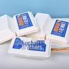 Chahua 400ml Rechteckige biologisch abbaubare Papier-Take-away-Boxen