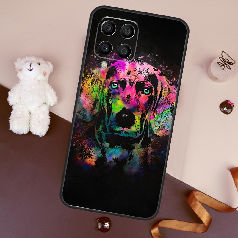 Weimaraner Dog Case For Samsung Galaxy M13 M54 M34 M14 M56 M36 M16 M31 M11 M53 M12 M32 M52 M35 M55 M15 M06
