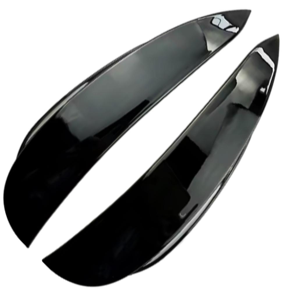 2pcs Car Front Bumper Spoiler Vent Fog Light Grille Trim For Mercedes Benz E Class W213 E200L E300L E43 AMG 2016 2017-2019