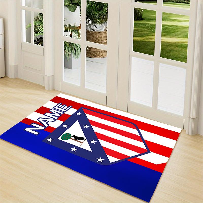 Custom Name Portugal Crest Carpet Rug Customizable Soft Washable Anti-Slip Home Living Room Sofa Mats Personalized Rug. 0909253