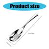 Elegant Mirror Polished Serving Spoon Practical 316L Stainless Steel Serving Spoon Perfect Thick Flatware for Dining