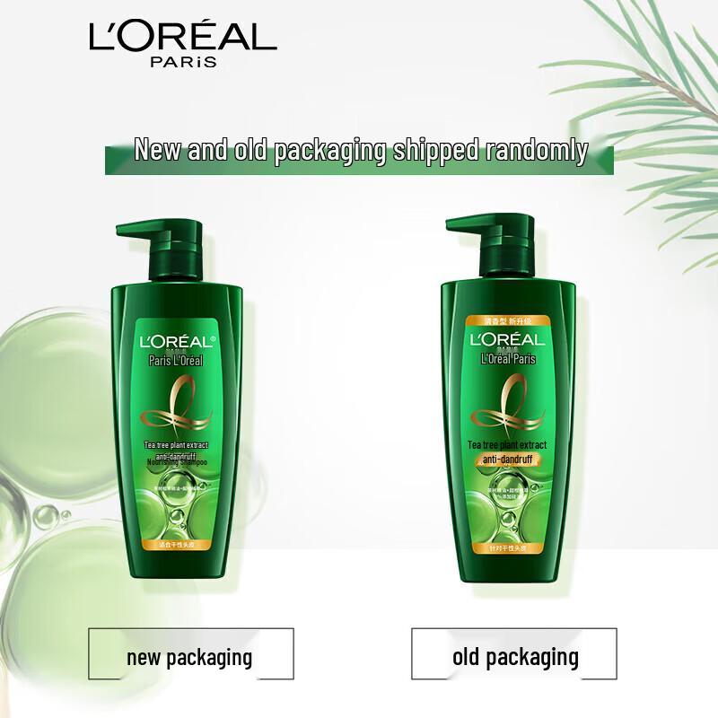 L'Oréal Tea Tree Extract Anti-Dandruff & Oil Control Shampoo 700ml