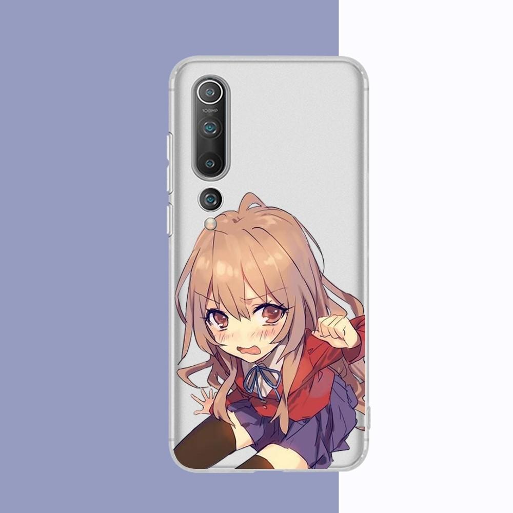 Toradora Taiga Aisaka anime Phone Case For Samsung S 20 21 22 23 for Redmi Note7 8 9 10 for Huawei P20 30 40 Clear Case