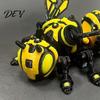 Futuristische Heimdekoration Gelenkige Bienenstatue, 3D-gedruckte bewegliche Gelenke Insektenfigur für Auto Kreatives Geschenk Sammler Armaturenbrett und Schreibtisch