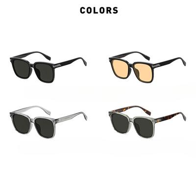 Anti-Ultraviolett-Sonnenbrille aus Nylon, modische Reisebrille für Männer und Frauen mit Sonnenbrille, koreanische Version eines Sonnenschutzes mit großem Rahmen.