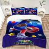 3pcs Super Mario Duvet Cover Set, 1 Duvet Cover + 2 Pillowcases (No Insert), High-Definition Print, Home & Dorm Set yy251208057