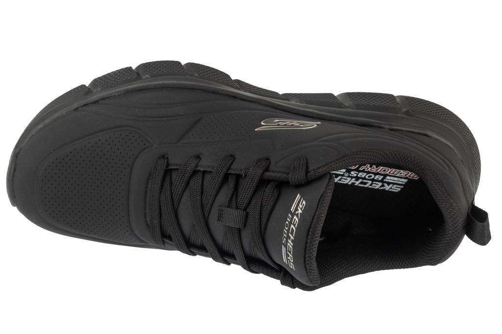 Skechers bobs b flex arctic edge sneakers lace-up black