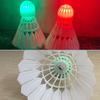 4pcs Light Weight LED Lighting Sport Badminton Night Training LED Glow Shuttlecocks For Outdoor Sports Easy to Use